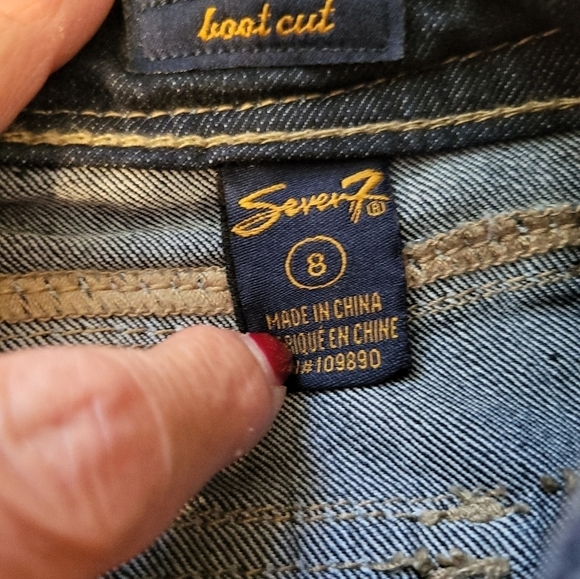 Seven7 size 8 women's jeans - Picture 4 of 11